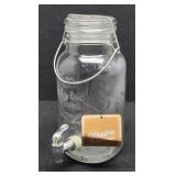 Home Essentials Mason Beverage Dispenser 1 Gallon