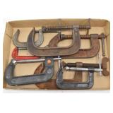 Assorted C Clamps