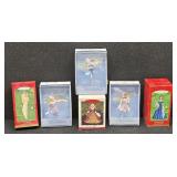 (3) Hallmark Frostlight Faeries, Barbie Holday