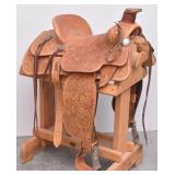 Perry Saddle Shop Rocking ER Western Saddle