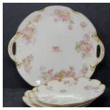 Haviland France Limoges Platter & 3 Plates