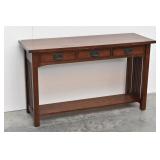 Mission Style Console Sofa Hall Table