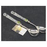 WATERFORD Crystal Salad Server Set