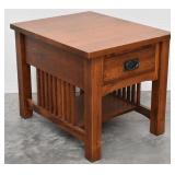 Bent Wood Original Mission Style End Table