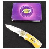 Los Angeles Lakers Collectible Folding Knife