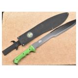 Zombie Hunter 25" Black Machete ZB-011