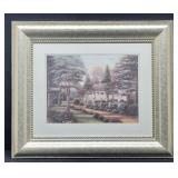 Thomas Kinkade DEVRIES HOUSE Print