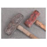 (2) Sledge Hammers 9 lbs & 16 lbs