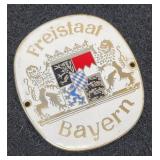 S. Germany Freistant Bayern Car Grill Badge Sign