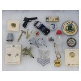 Collection Antique Military Souvenirs, Pins,