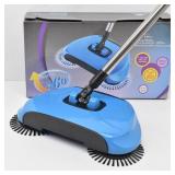 NEW Hand Propelled 360 Degree Floor Sweeper