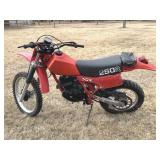 1982 Honda 250R Motorbike