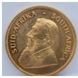 1979 South Africa Krugerrand 1 Oz Fine Gold Coin