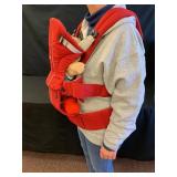 Red Baby Bjorn Carrier