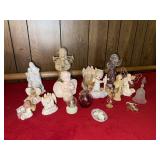 Large amount of angels figurines