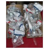 Large amount of new pipe/conduit clamps