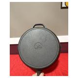 Number nine cast-iron skillet