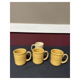 4 Longaberger Mugs