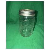 Antique jumbo peanut butter jar