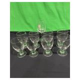 Elegant stemware  glasses