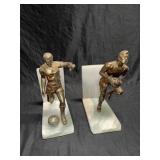 Mid century Artemetalica sports Bookends