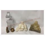 Vintage Marble / Stone Buddha Figures - 4