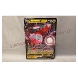 Regidrago V Jumbo Promo Pokemon Black Full Foil