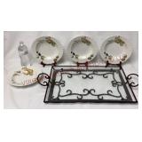 Mikasa Maxima Soup Bowls & Serving Tray