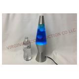 Blue Lava Lamp w In-Line Switch ~ Powers On