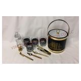 Whiskey Glasses, Bar Tools & Ship Ice Bucket