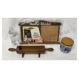 Nevco Market Minder, Rolling Pin Planter & Jar