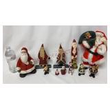 Santa Claus Figures / Figurines - Everything Shown