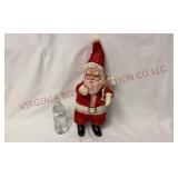 Mid Century 1950s Rubber Face 16" Santa Claus