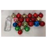 Vintage Shiny Brite Ball Ornaments - 21