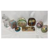 Vintage Metal Tins - Easter Eggs, Cats & More!!!