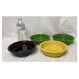 Fiestaware Fiesta HLC 7" Coupe Soup Bowls - 4