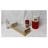 Marlboro Cigarettes Store Rack, Cup & Water Jug