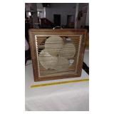 Antique wooden MATHES box fan WORKS GREAT