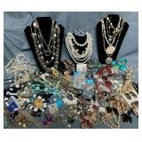 125+ piece lot of estate costume jewelry