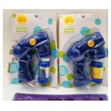 NEW Lot of 2 Sun Squad Light-up Bubble Blasters -