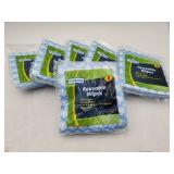 NEW 6 8pk True Living Reusable Wipes