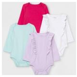 NEW 2 4pk Cat & Jack Baby Onesies - 6-9M