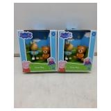 2 peppa pig figures - Pedro pony