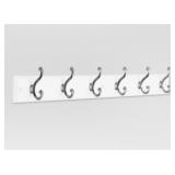 NEW (2) Threshold 27" 6-Scroll Hook Rail -