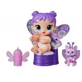 NEW Baby Alive GloPixies Minis Doll Plum Rainbow