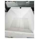 5 pre Owned plastic slatwall 11x10x6 Storbox