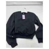 wild fable small black sweater