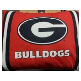 New Georgia Bulldogs throw pillow