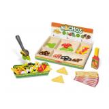 NEW Melissa & Doug Nachos Wooden Play Food Set