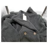 Universal Thread Long Black Sherpa Coat XS